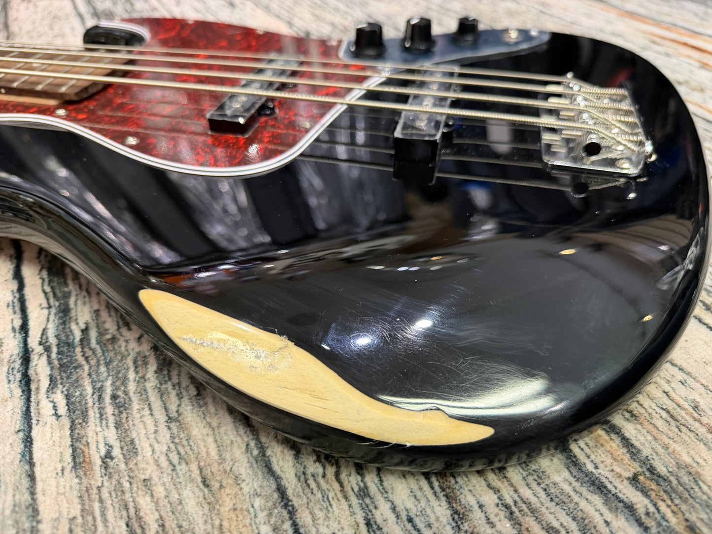 Aria STB "Jazz" Bass style - Relic New - Black B-Stock