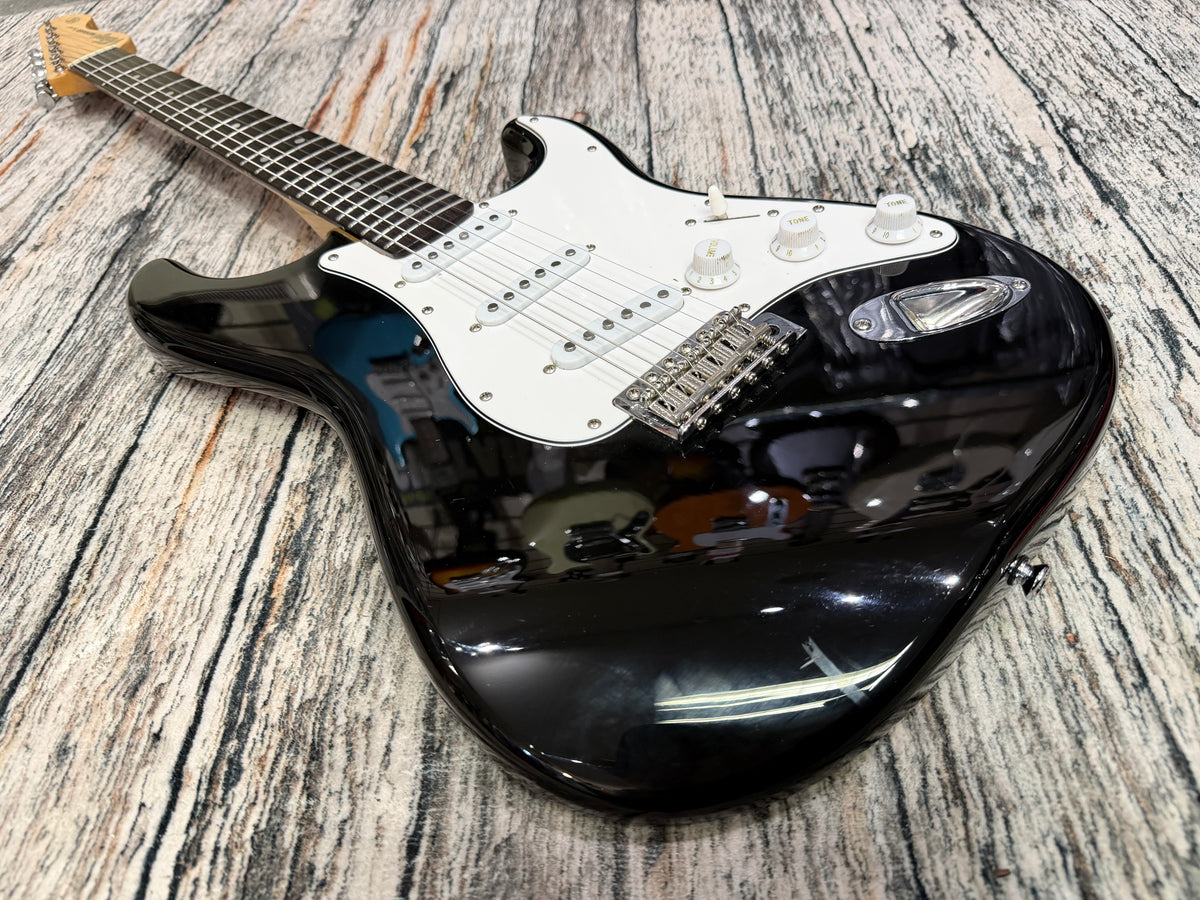 Vintage V6 "Stratocaster" style - Black - Rosewood