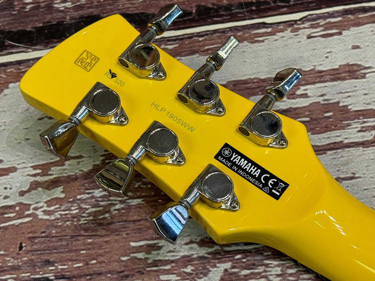 Yamaha Revstar RS320 Yellow (but you probably noticed that)