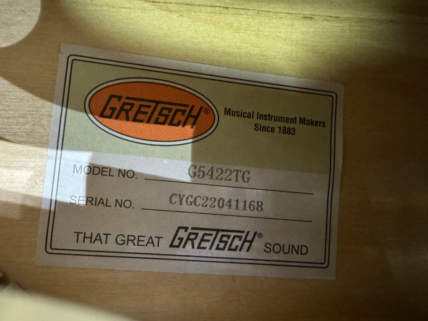 Gretsch G5422TG Walnut