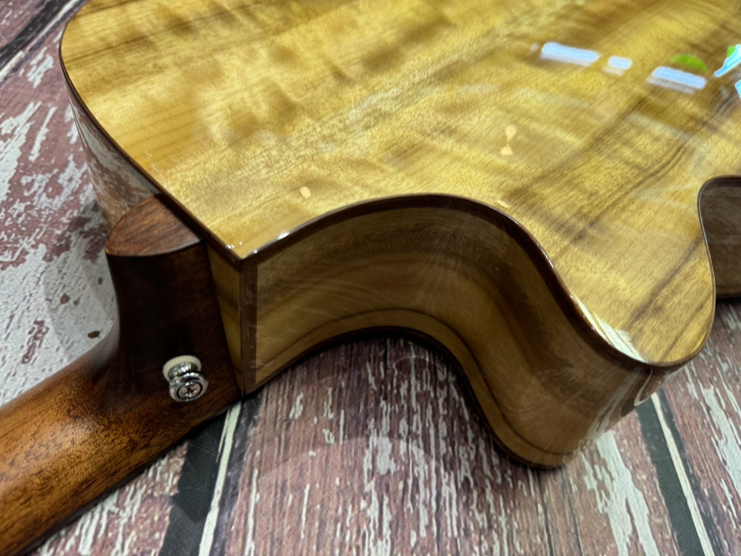 Cort SFX Myrtlewood Brown Gloss Electro - Fishman