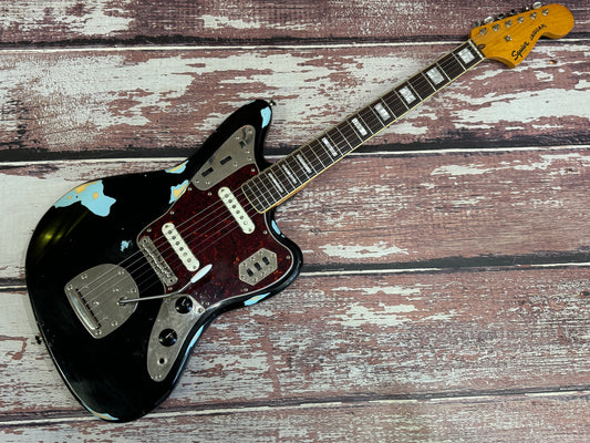 Squier Classic Vibe 70s Jaguar relic Factory refin!!