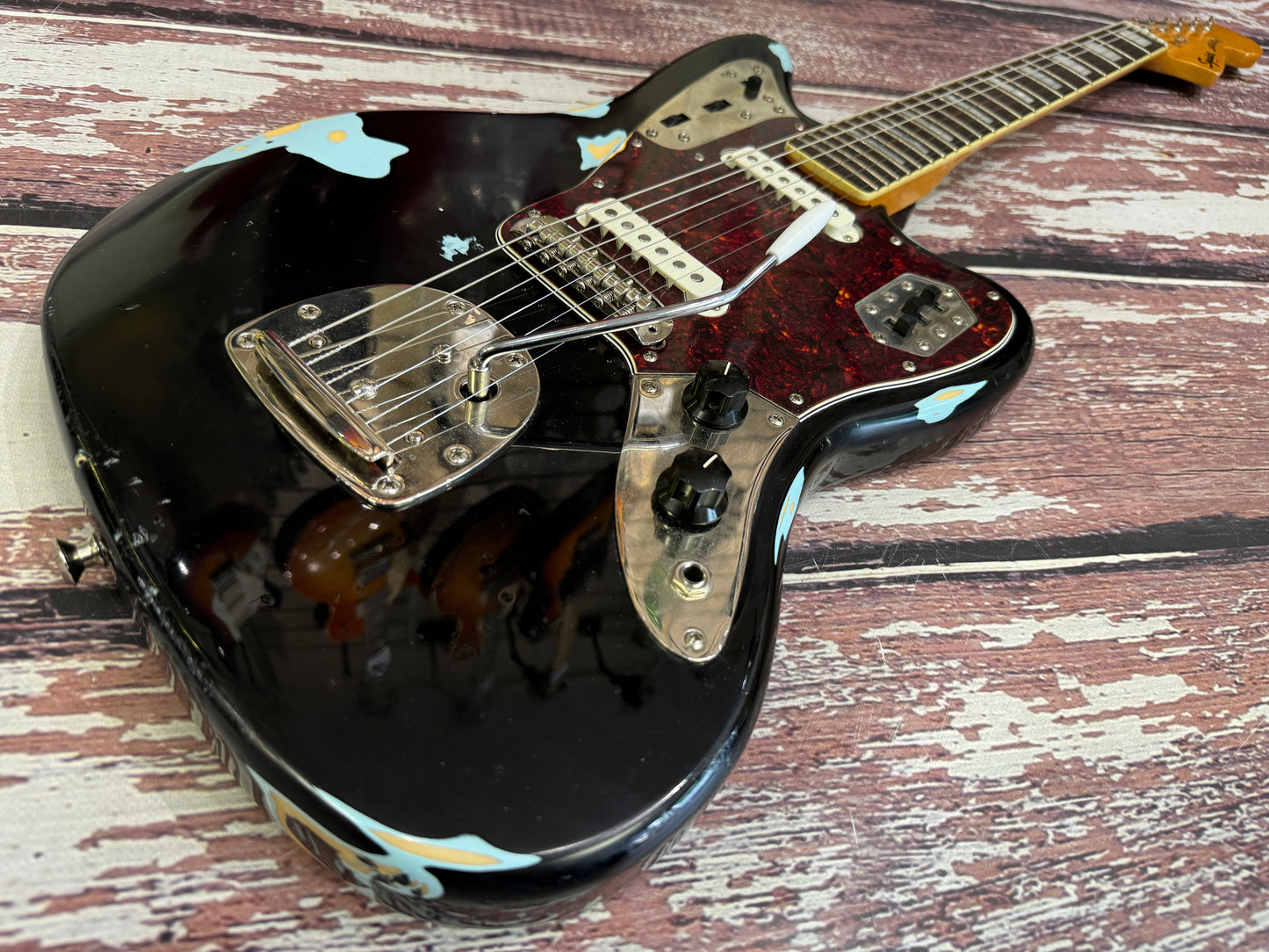 Squier Classic Vibe 70s Jaguar relic Factory refin!!