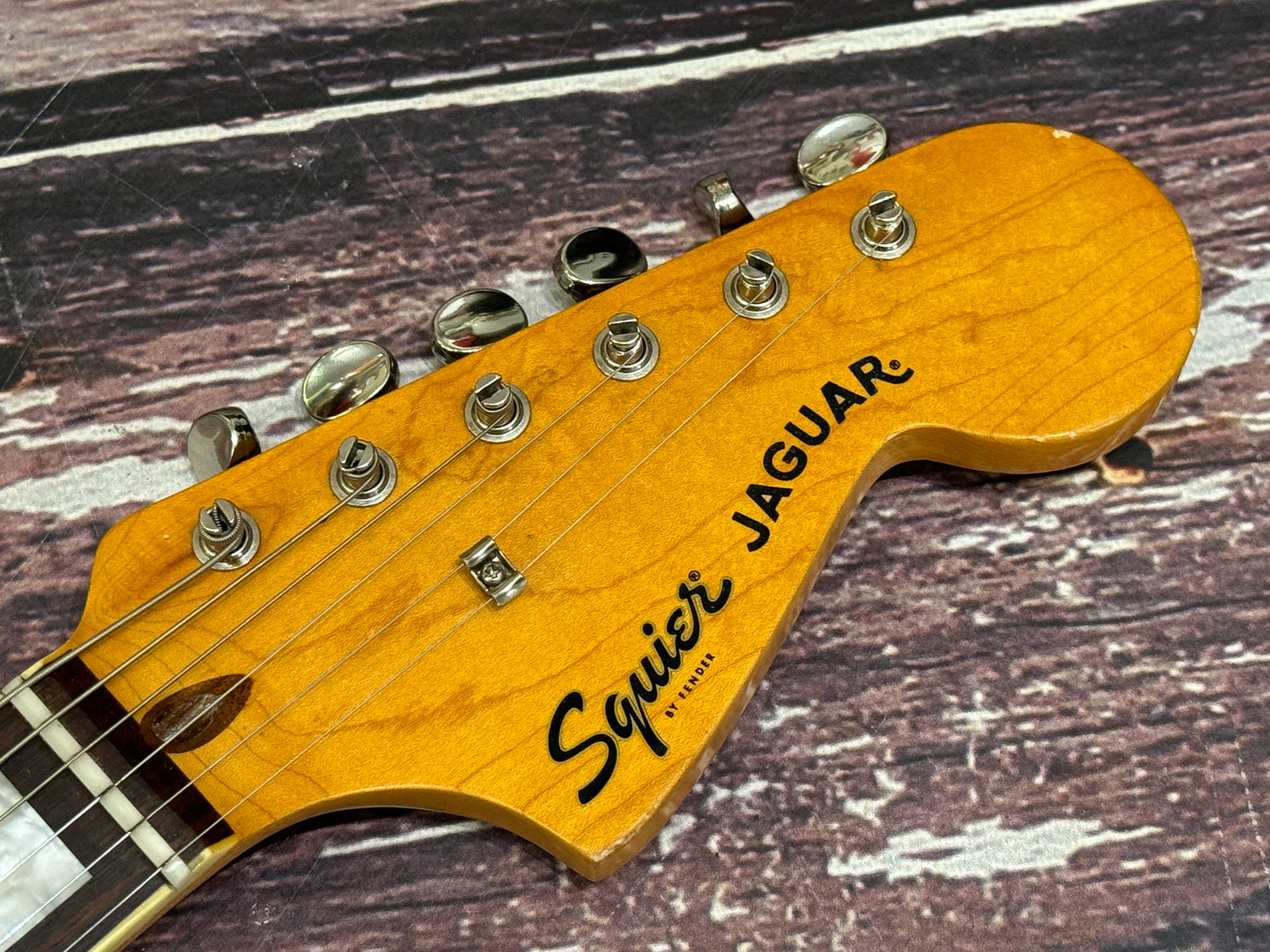 Squier Classic Vibe 70s Jaguar relic Factory refin!!