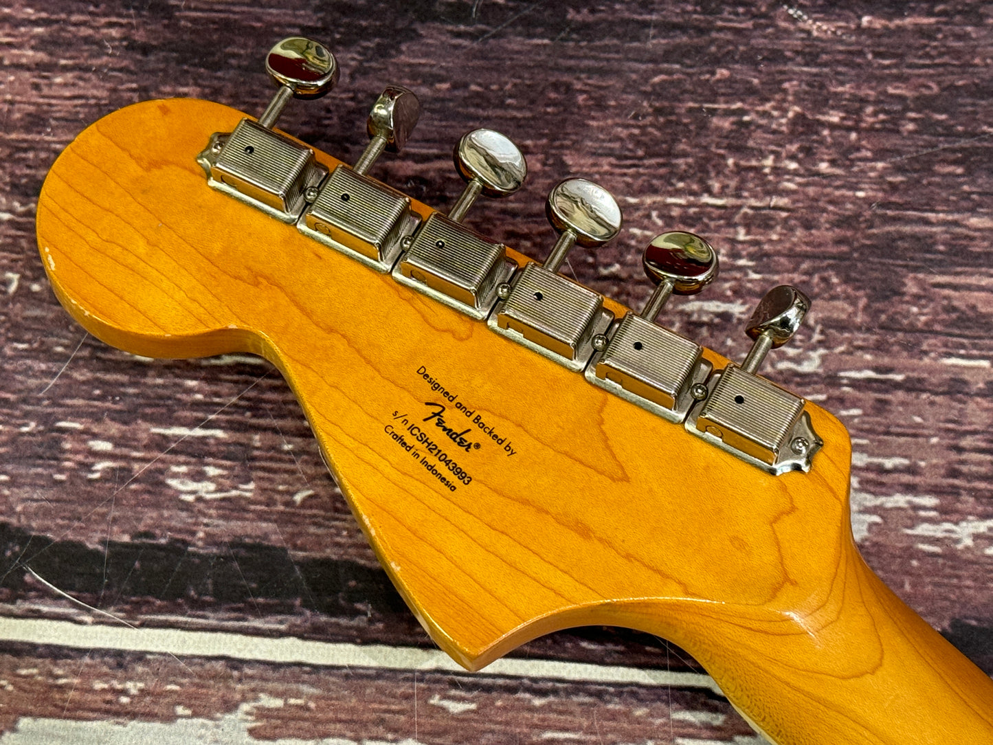 Squier Classic Vibe 70s Jaguar relic Factory refin!!