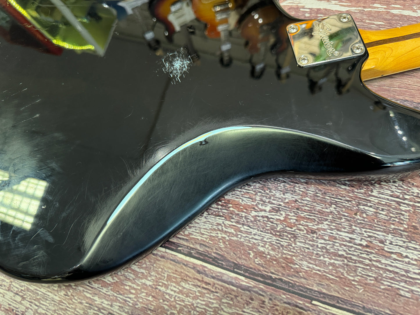 Squier Classic Vibe 70s Jaguar relic Factory refin!!