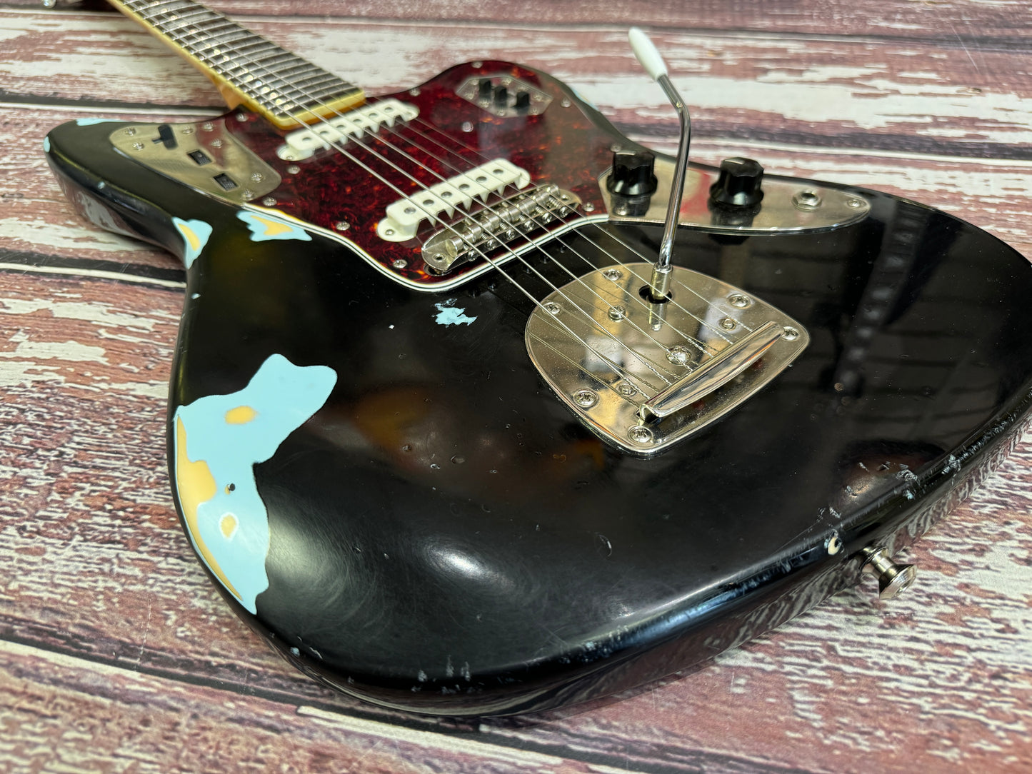 Squier Classic Vibe 70s Jaguar relic Factory refin!!