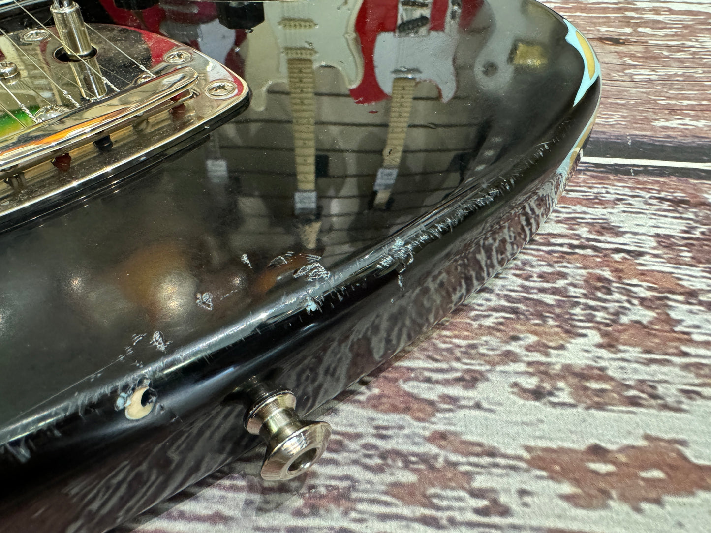 Squier Classic Vibe 70s Jaguar relic Factory refin!!