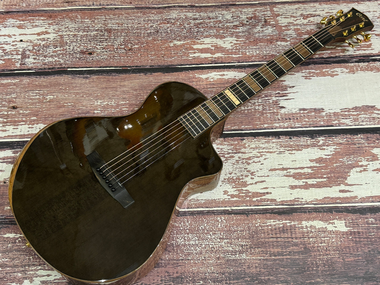 Cort Modern Black Electro Acoustic - You have to look!