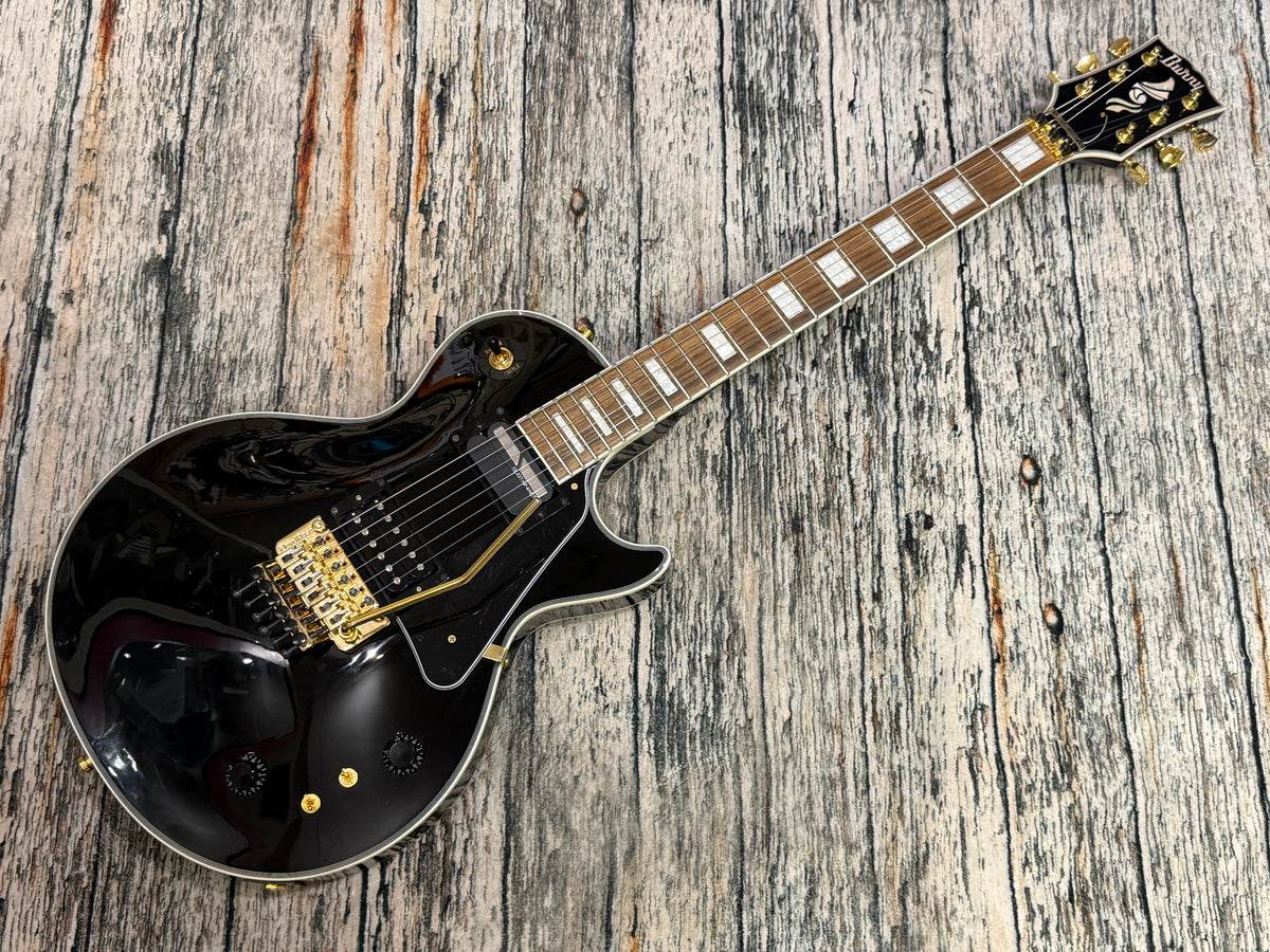 Burny RLC Les Paul Custom, Floyd Rose, Sustainiac & Gibson humbucker