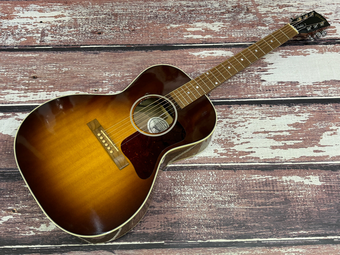 Gibson L00 Studio Acoustic with LR Baggs "slight damage"