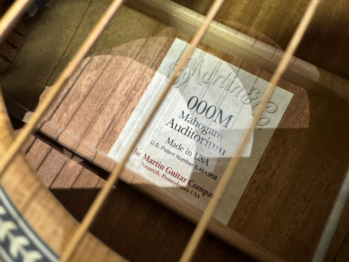 Martin USA 000M electro (Fishman) 2000 with Martin hard case