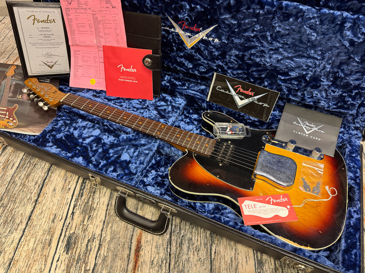 Fender Custom Shop Limited Edition '63 Relic Sunburst Telecaster