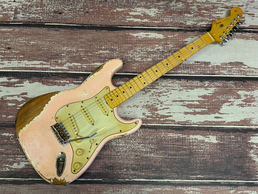 Fern Evergreen Strat relic - shell pink