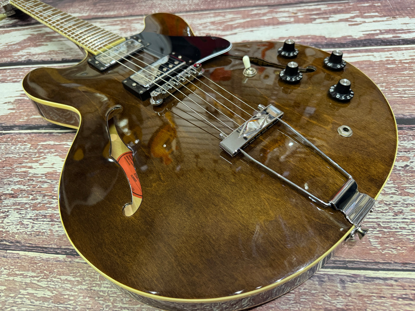 Burny RSA 335 style hollow & hard case
