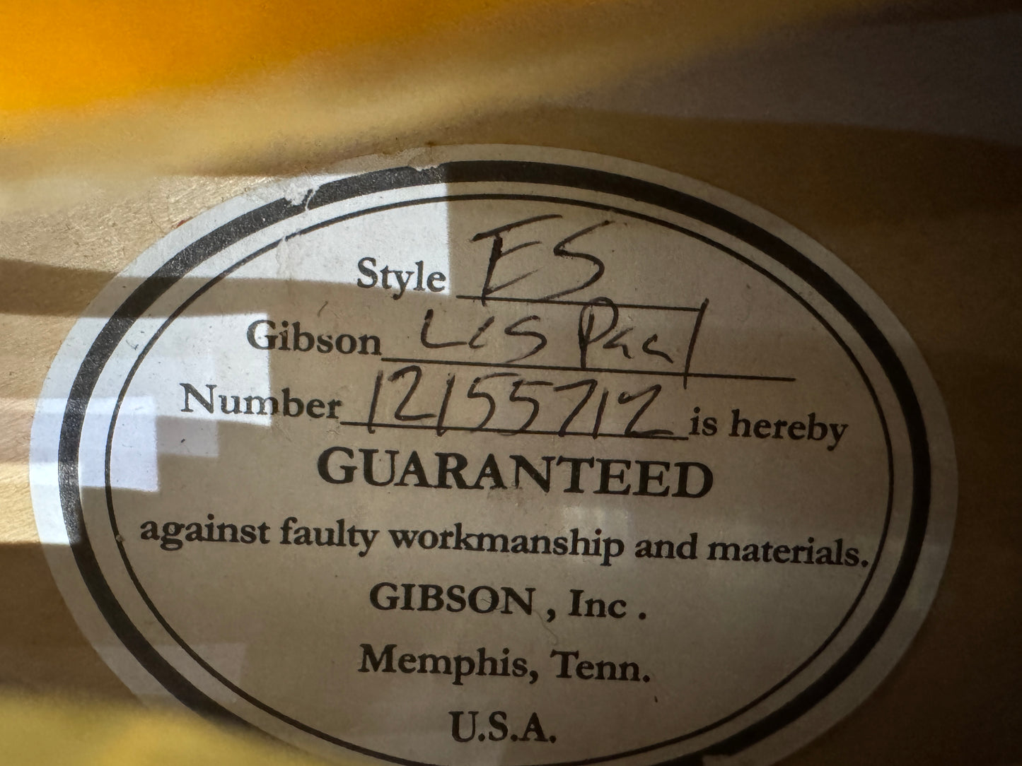 Gibson Les Paul ES Memphis 2015