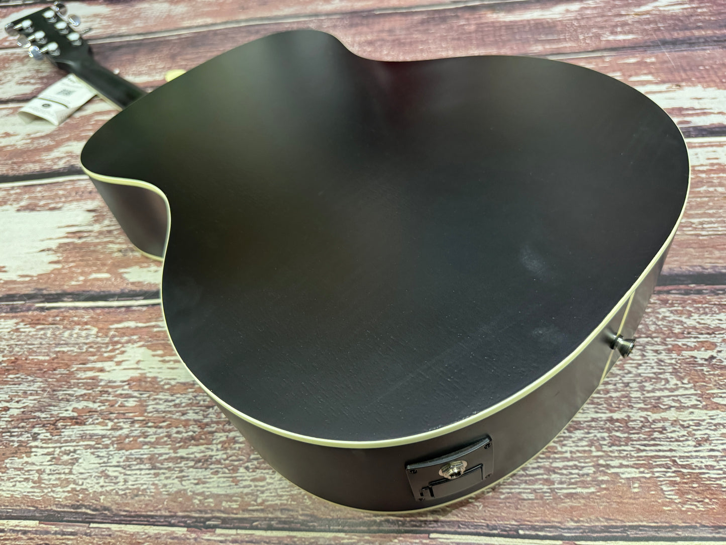 Vintage VE330 electro - Solid top - Black