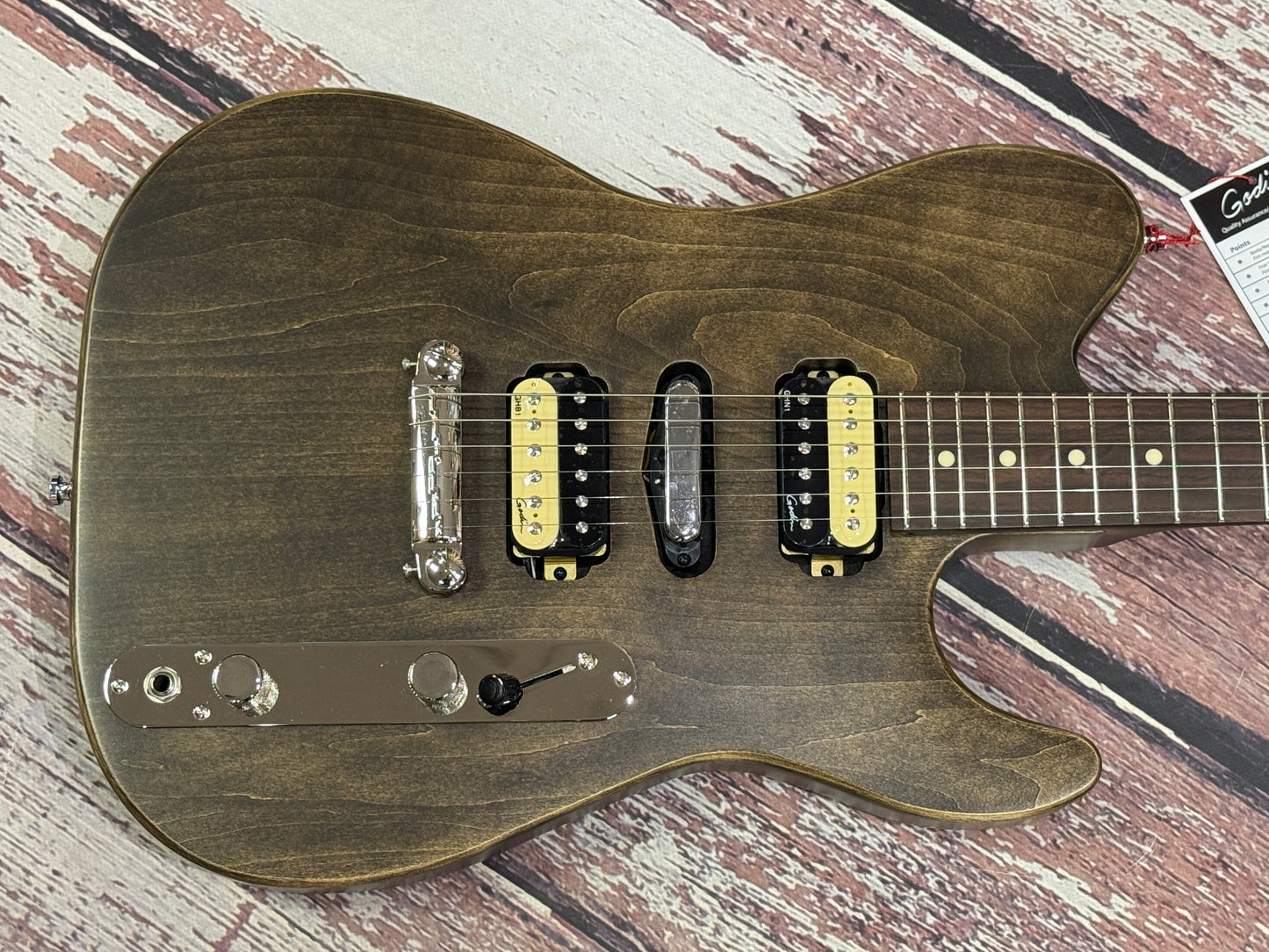 GODIN Radium - Carbon black Canadian made.