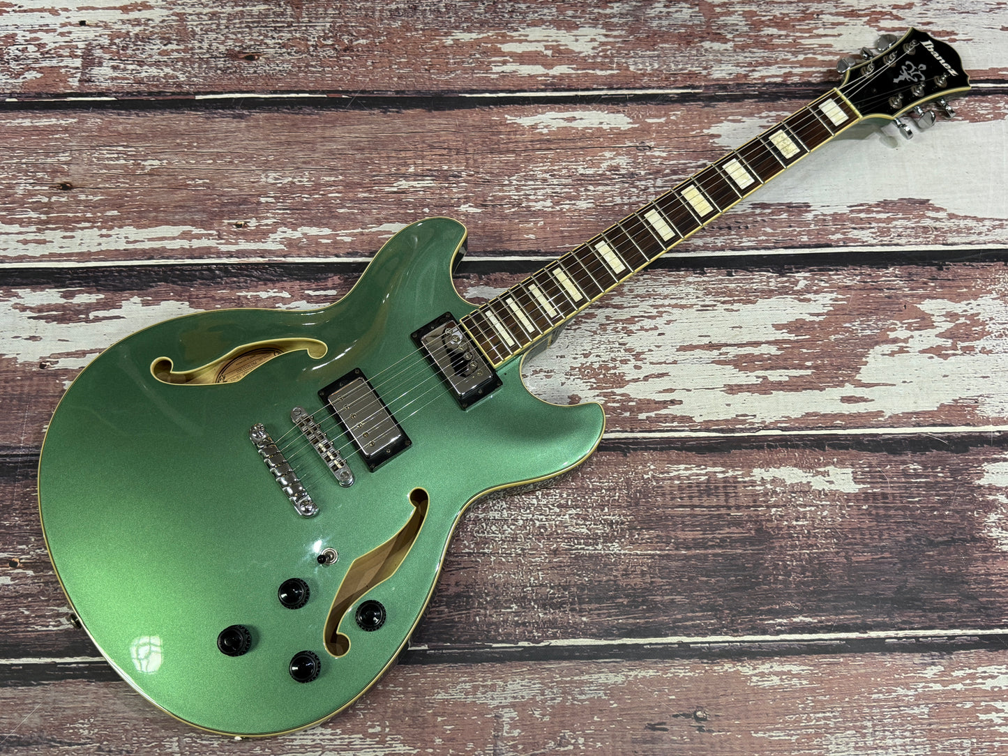 Ibanez Artcore AS-73 Olive Metallic
