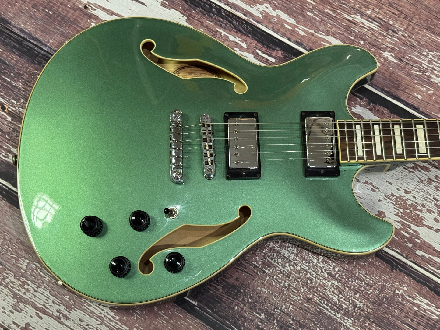 Ibanez Artcore AS-73 Olive Metallic