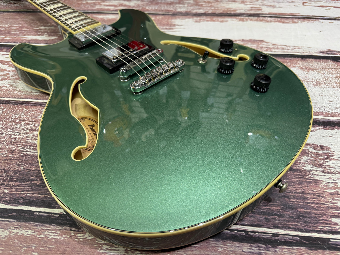 Ibanez Artcore AS-73 Olive Metallic