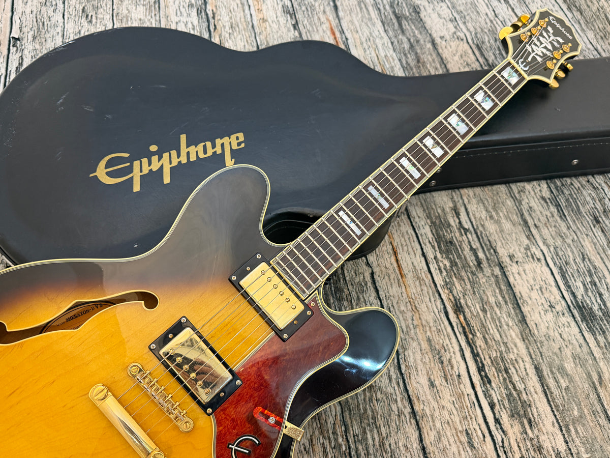 Epiphone Sheraton - 2006 Korean made, Epiphone hard case