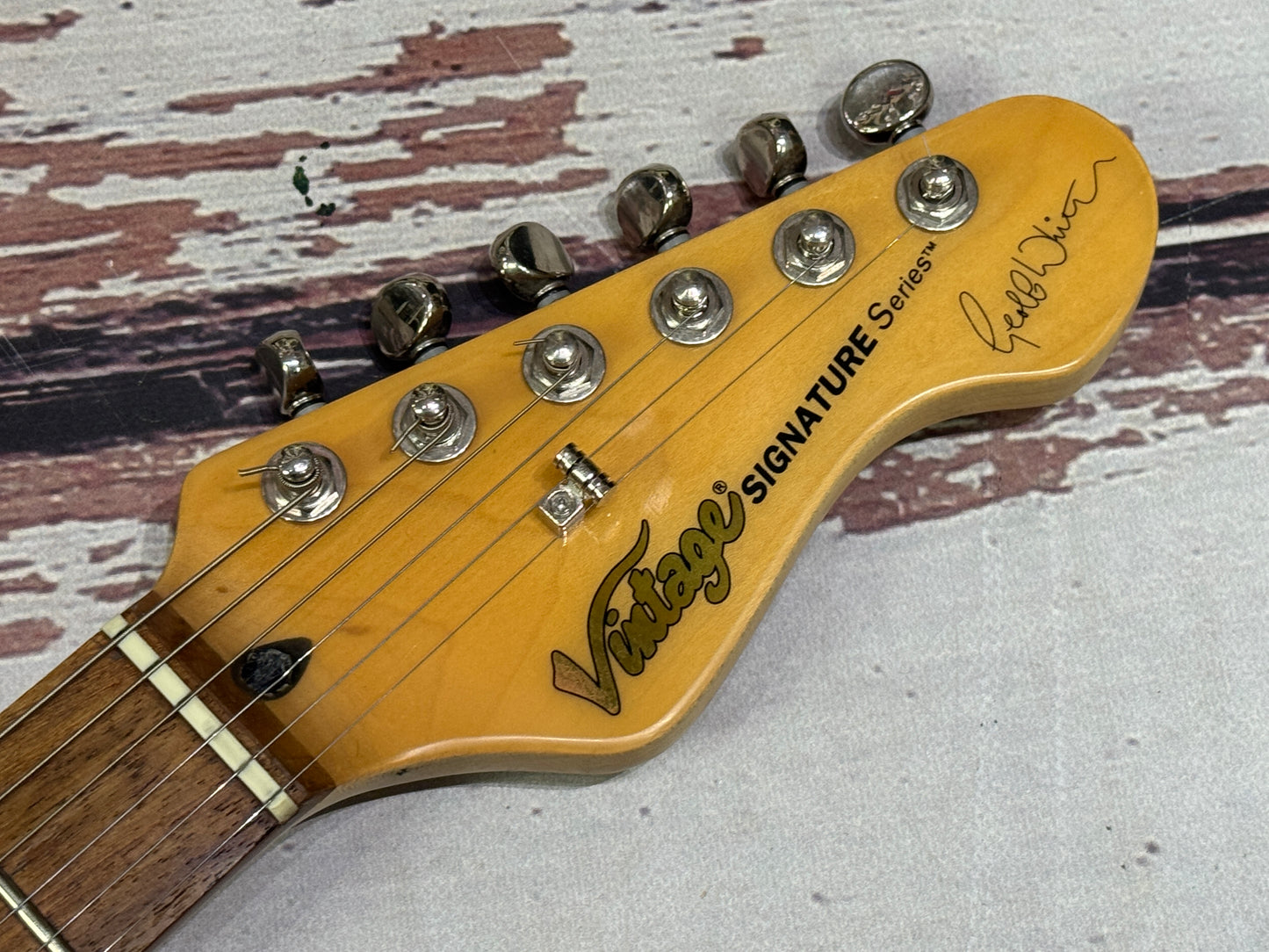 Vintage Geoff Whitehorn Signature