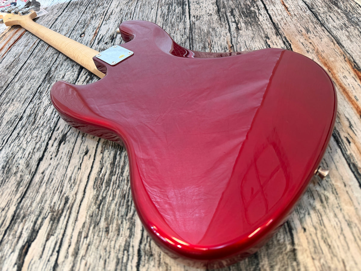 Aria STB JZ Candy Apple Red, rosewood neck