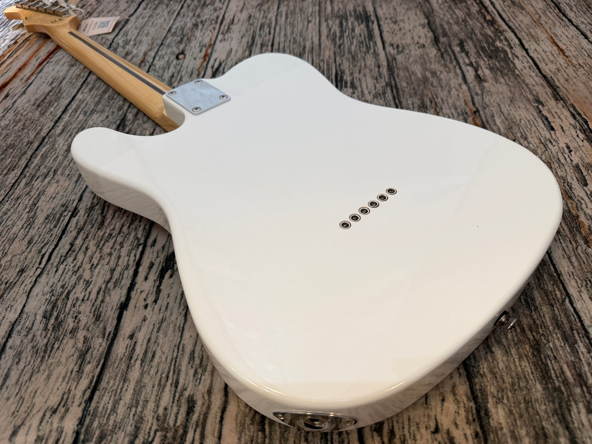 Aria TEG-TL Thinline "T" White