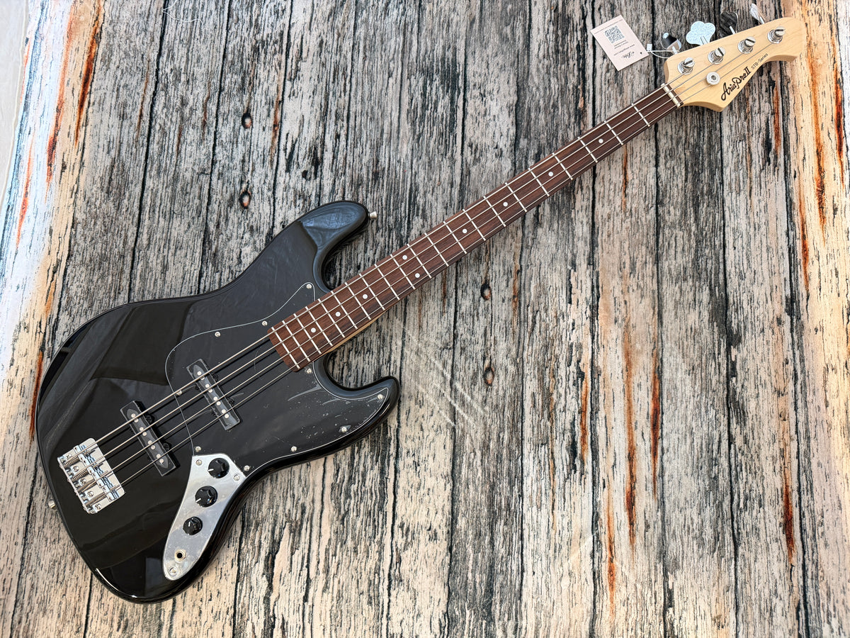 Aria STB JZ Black on Black, rosewood neck