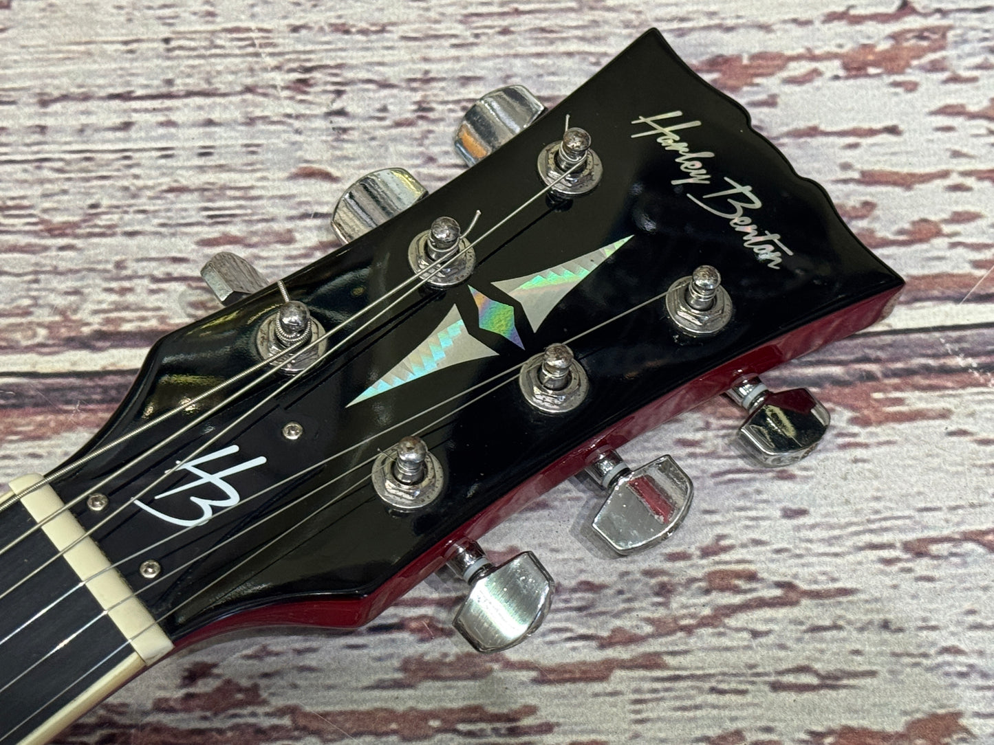 Harley Benton Cherry Semi "335"