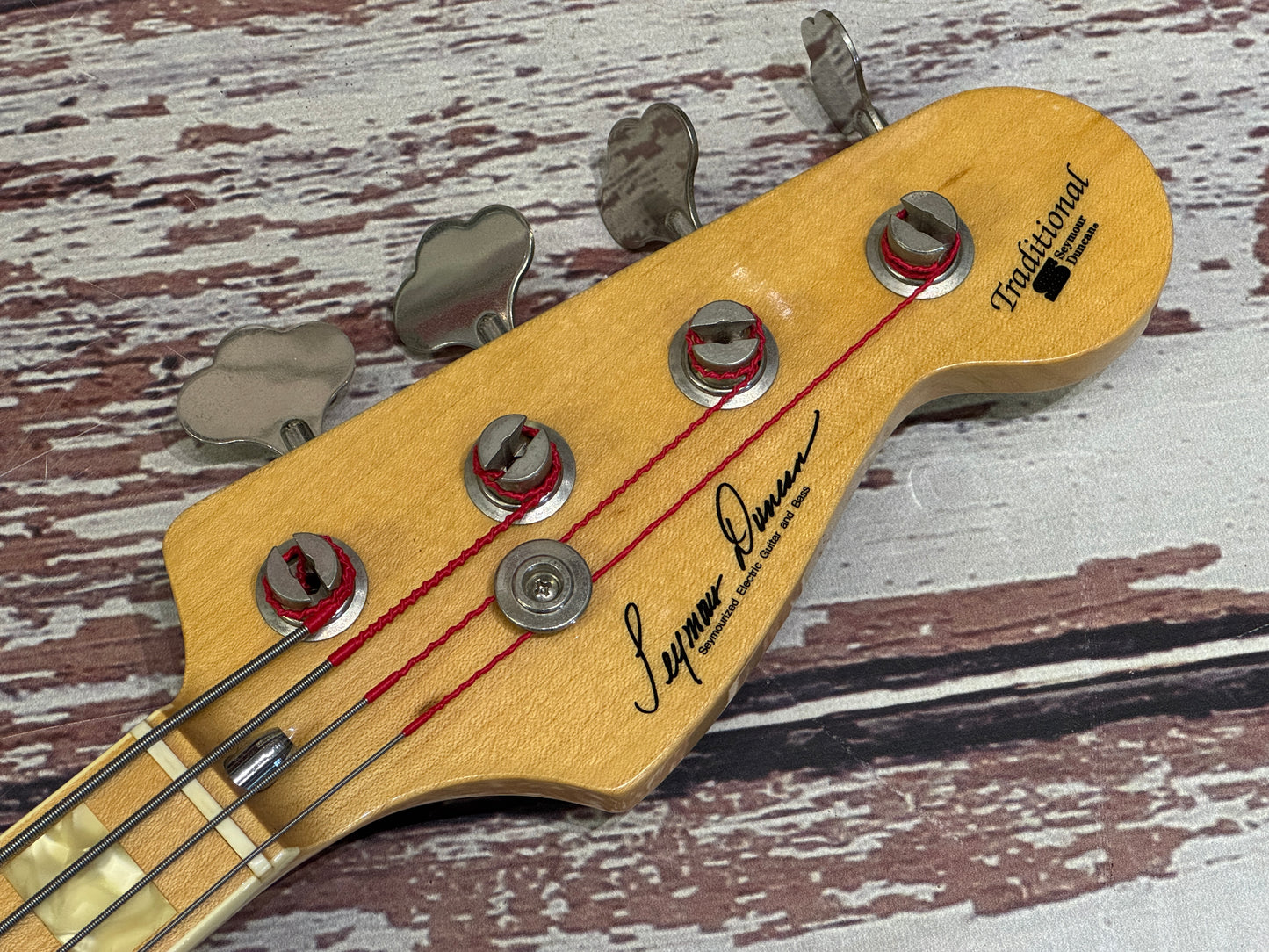 ESP Japan  - Seymour Duncan collaboration Jazz Bass