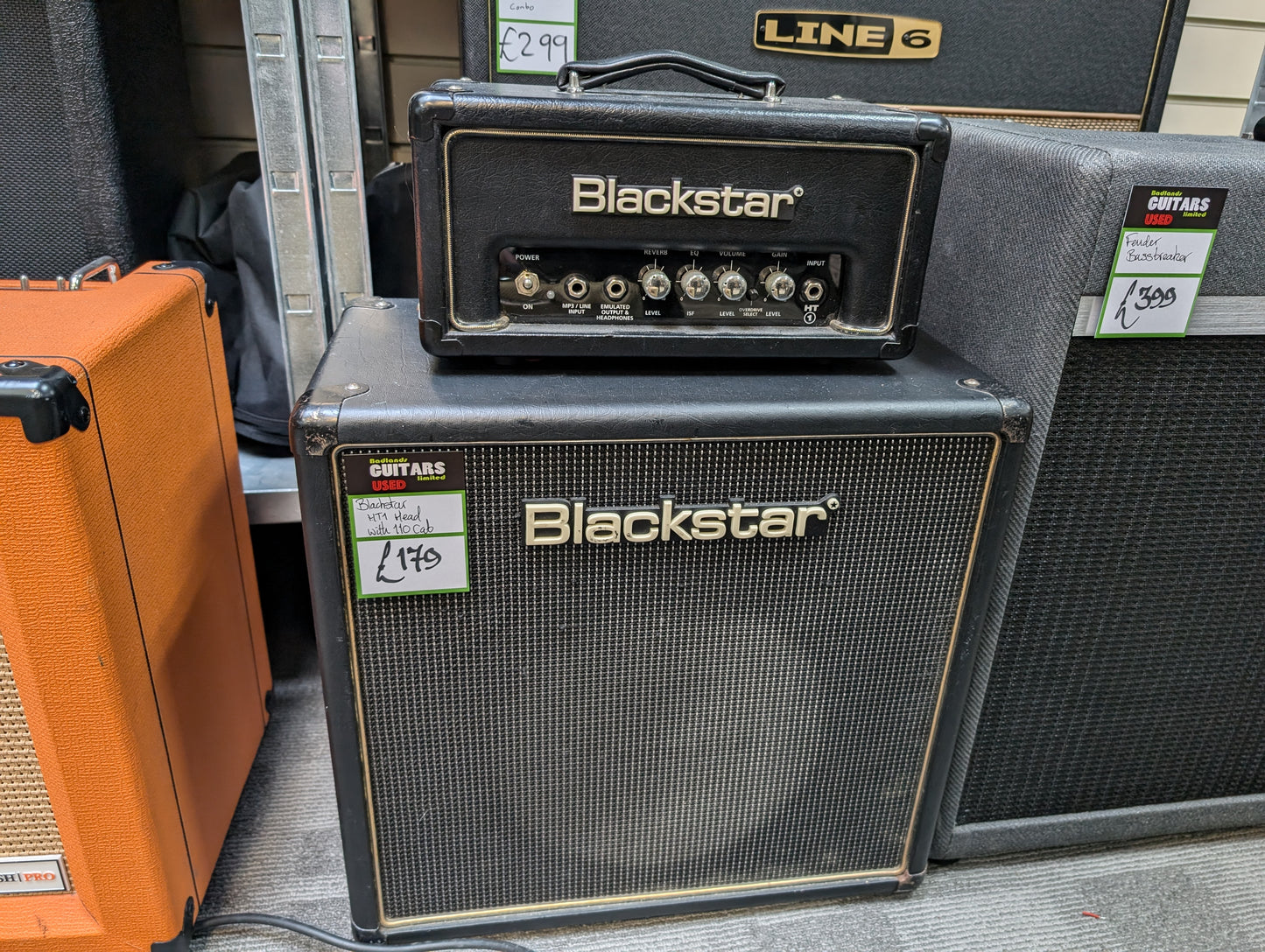 Blackstar HT-1RH head & 1x10 cab