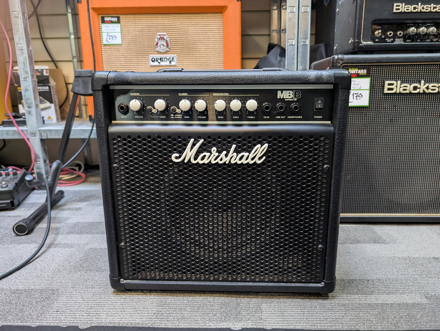 Marshall MB15 Bass Practice Combo