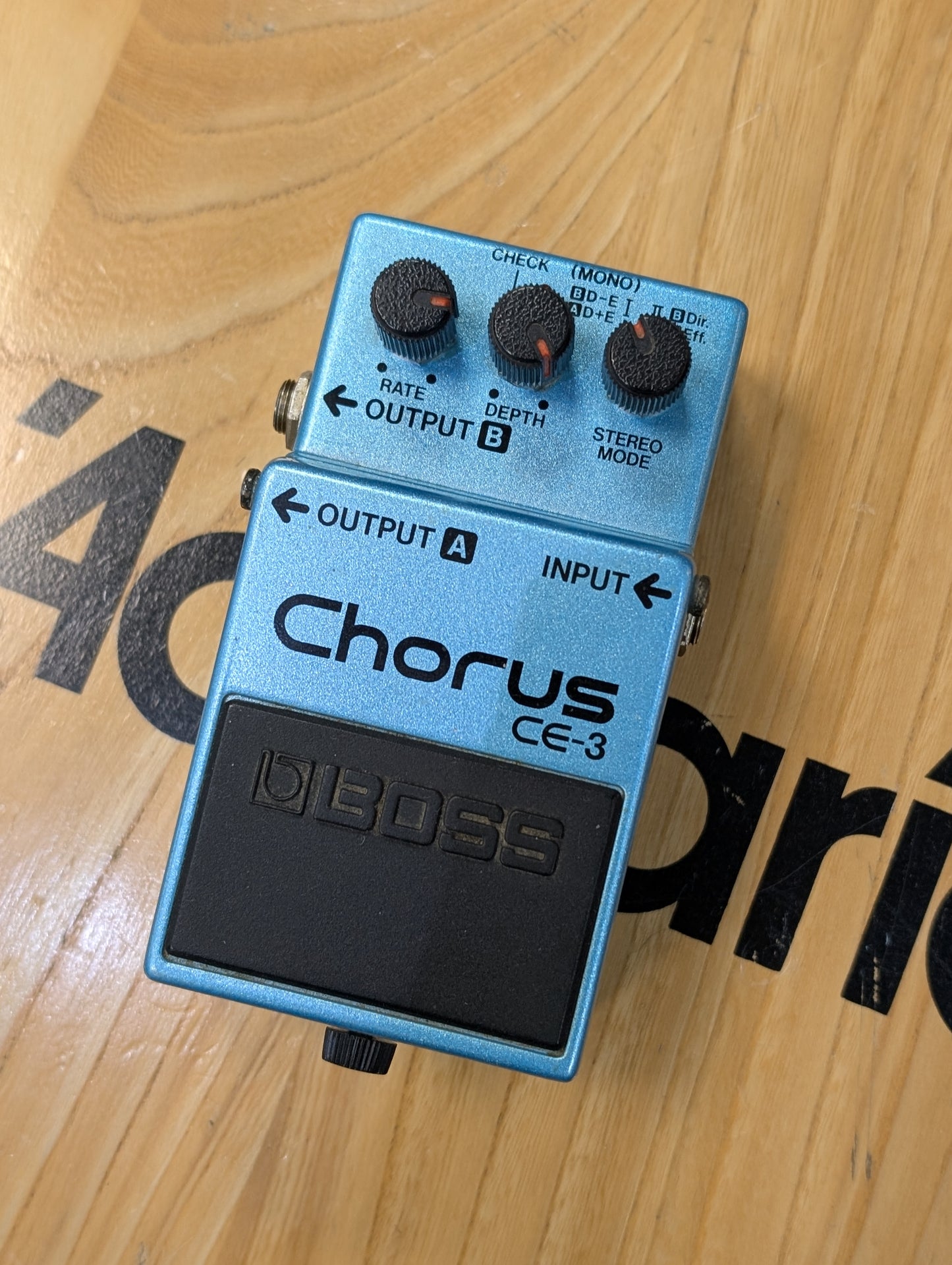 USED Boss CE-3 green label MIJ