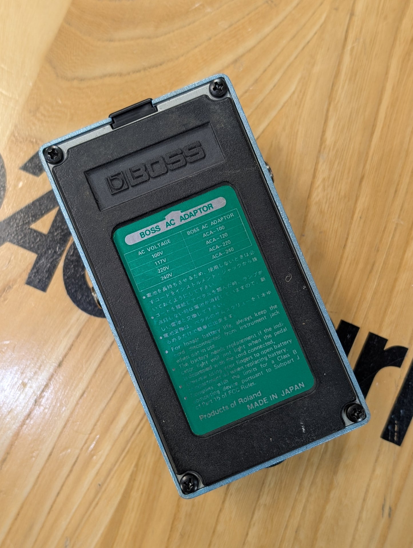 USED Boss CE-3 green label MIJ