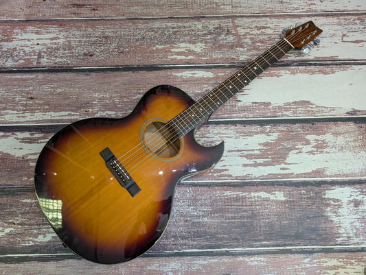 Washburn EA40 Jumbo Size Electro shallow body