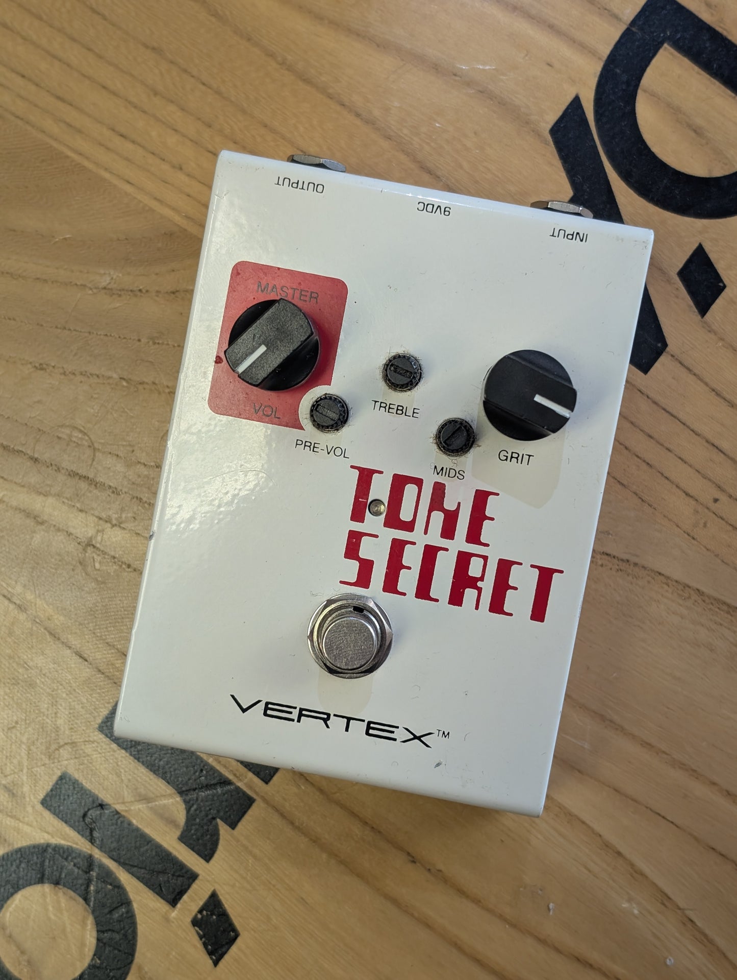 USED Vertex Tone Secret Overdrive