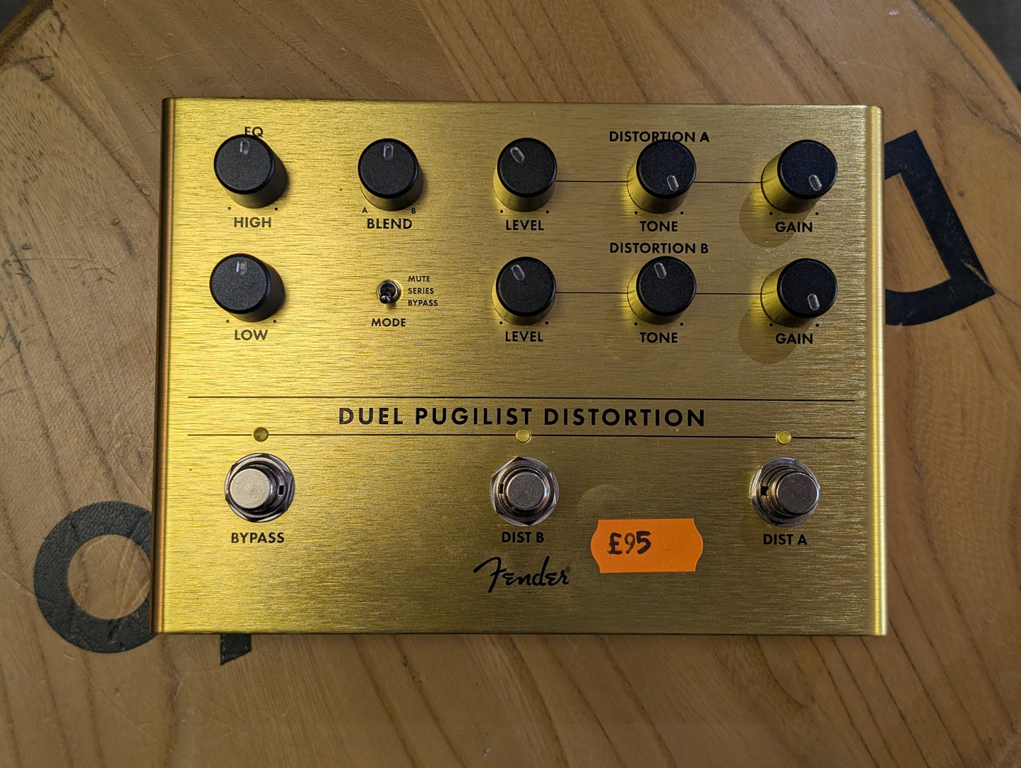 USED Fender Duel Pugilist Distortion