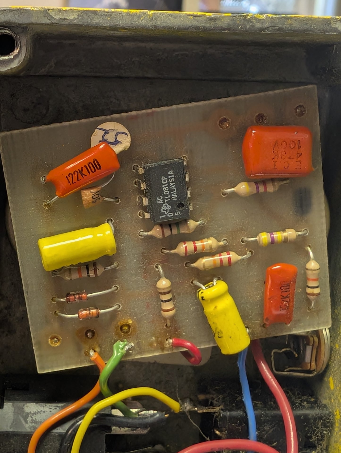 USED DOD 250 Overdrive Preamp Vintage 80's
