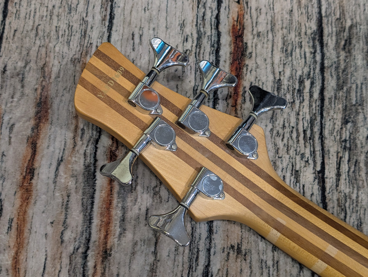 J&D 5 string thru neck bass