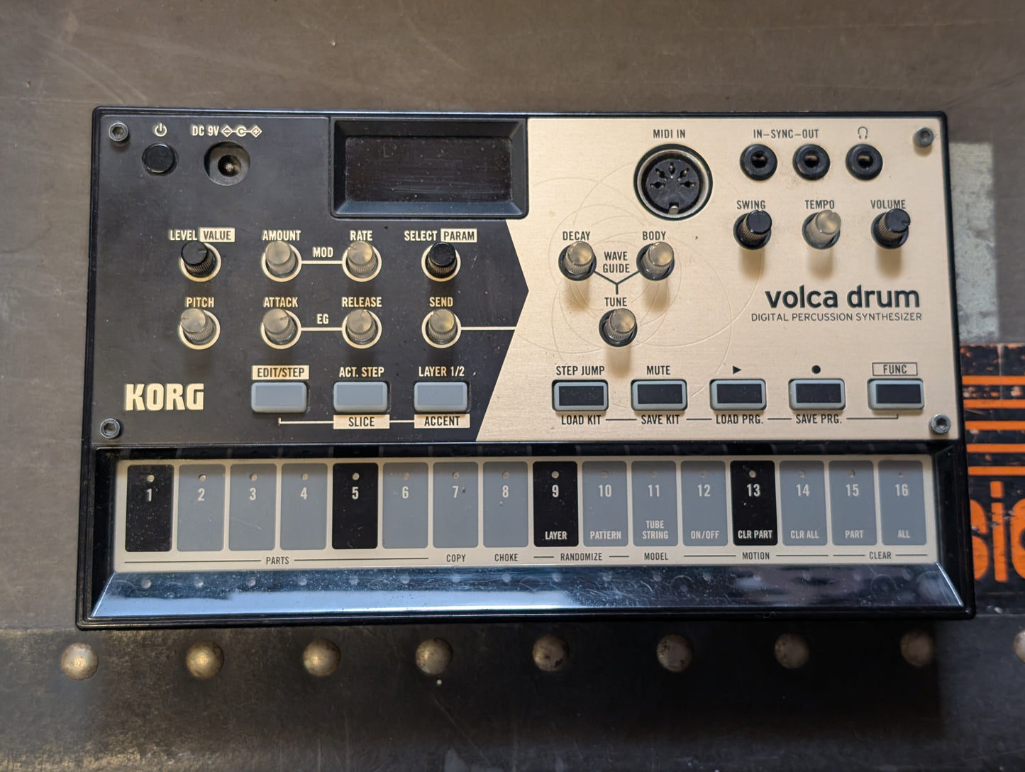 Korg Volca Drum Digital Percussion Synthesiser (Pre-owned)