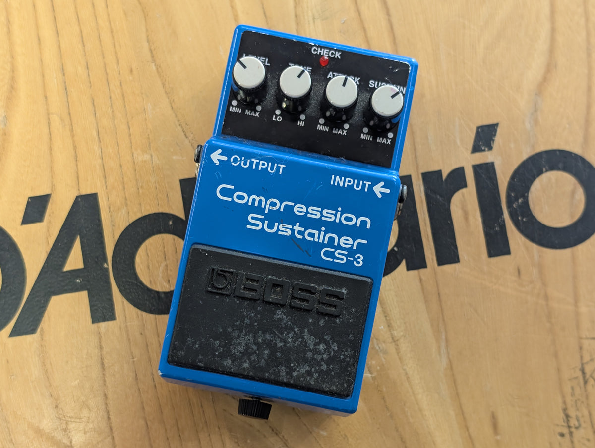 Boss CS-3 Compressor (Pre-owned)