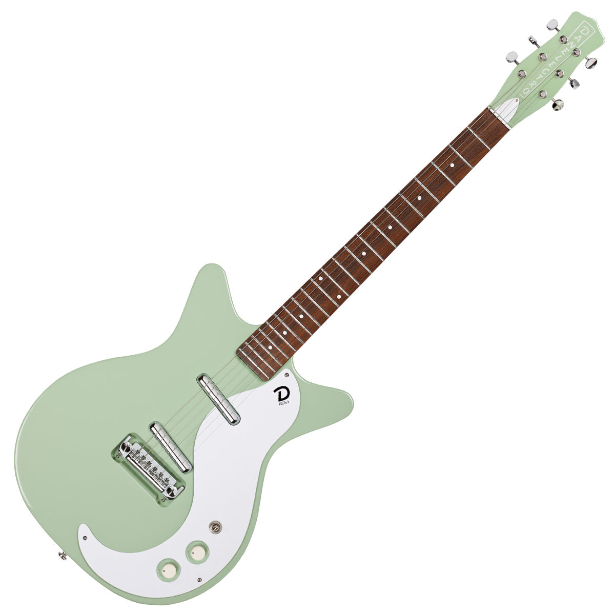 Danelectro shop green guitar