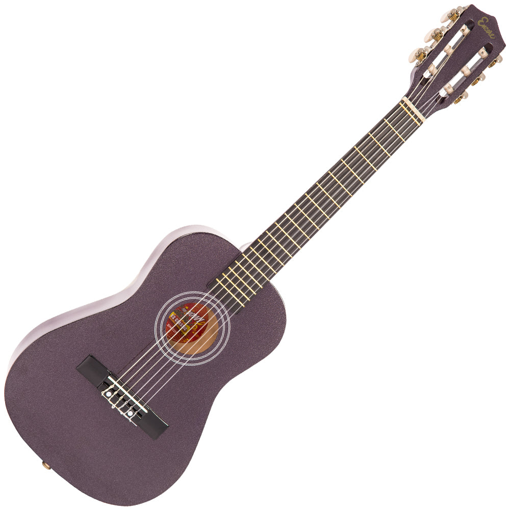 Encore 1 2 Size Junior Acoustic Guitar Pack Purple Badlands