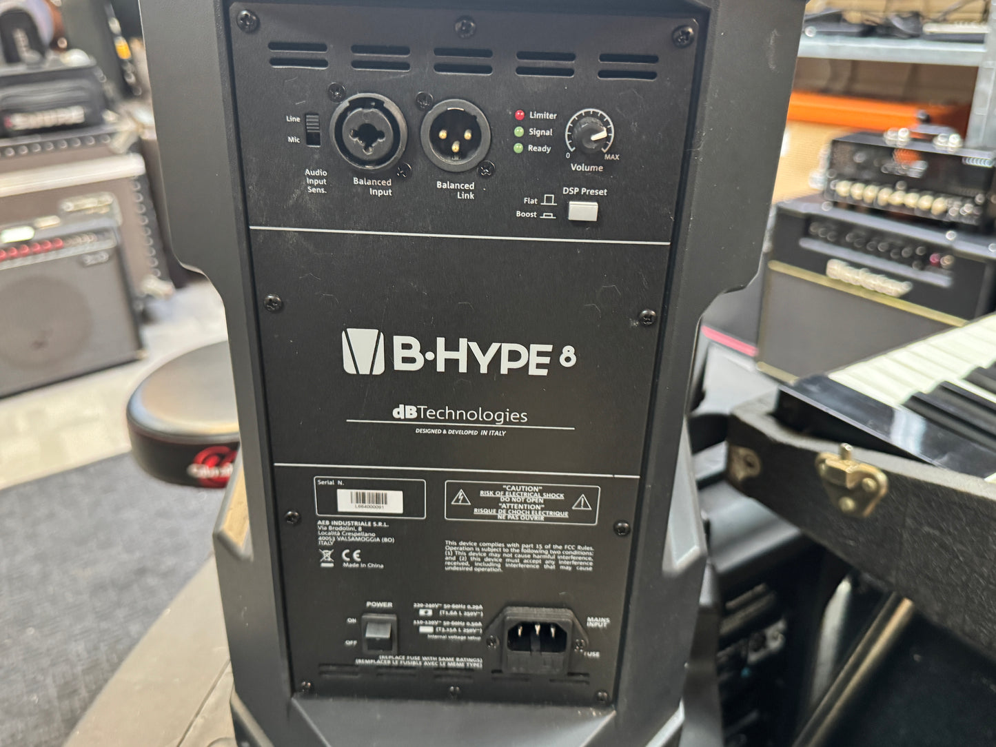 DB Tech Hype-8 Active monitor - Pair 260w COLLECTION ONLY