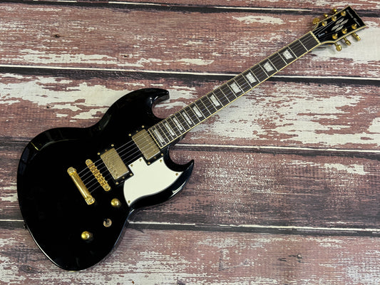 Harley Benton DC Custom II - Black