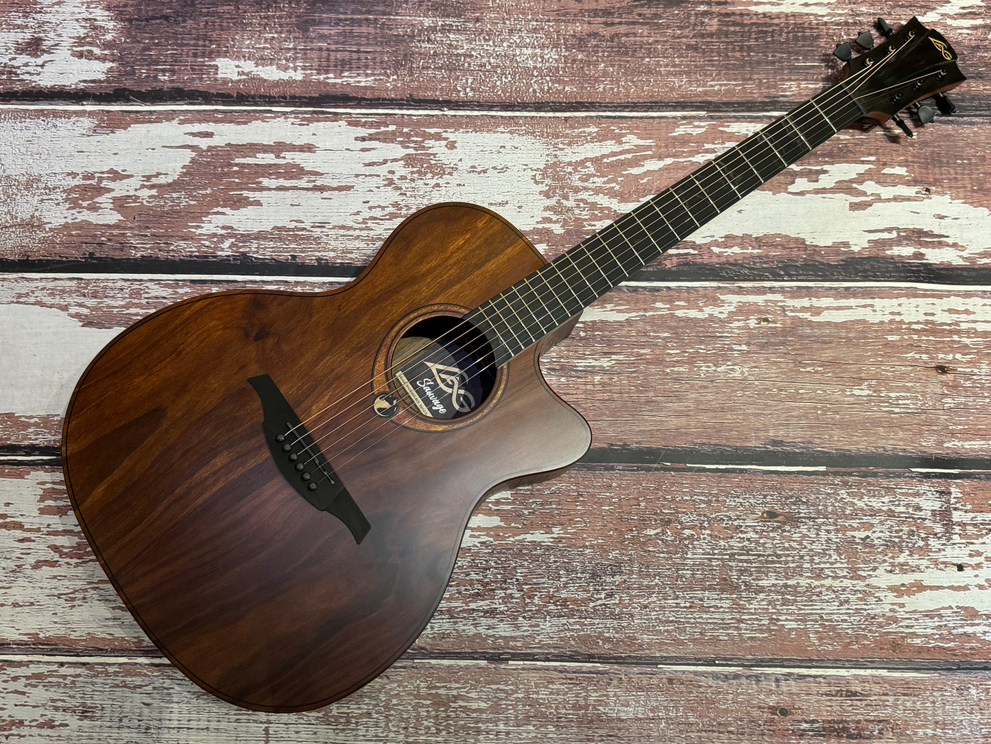 LAG Sauvage Electro Acoustic cutaway guitar