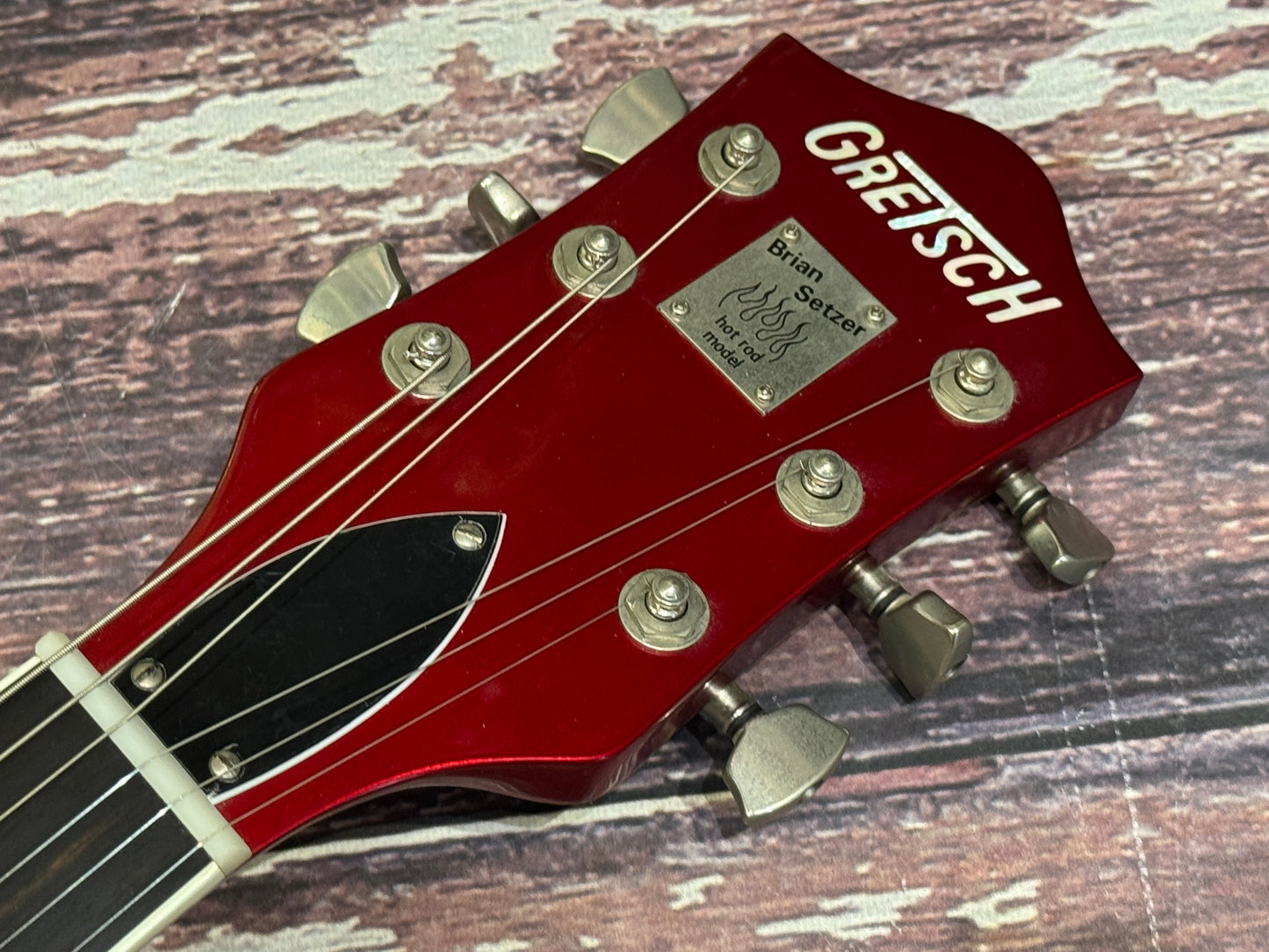 Gretsch G6120 Brian Setzer Hot Rod - Candy Apple Red