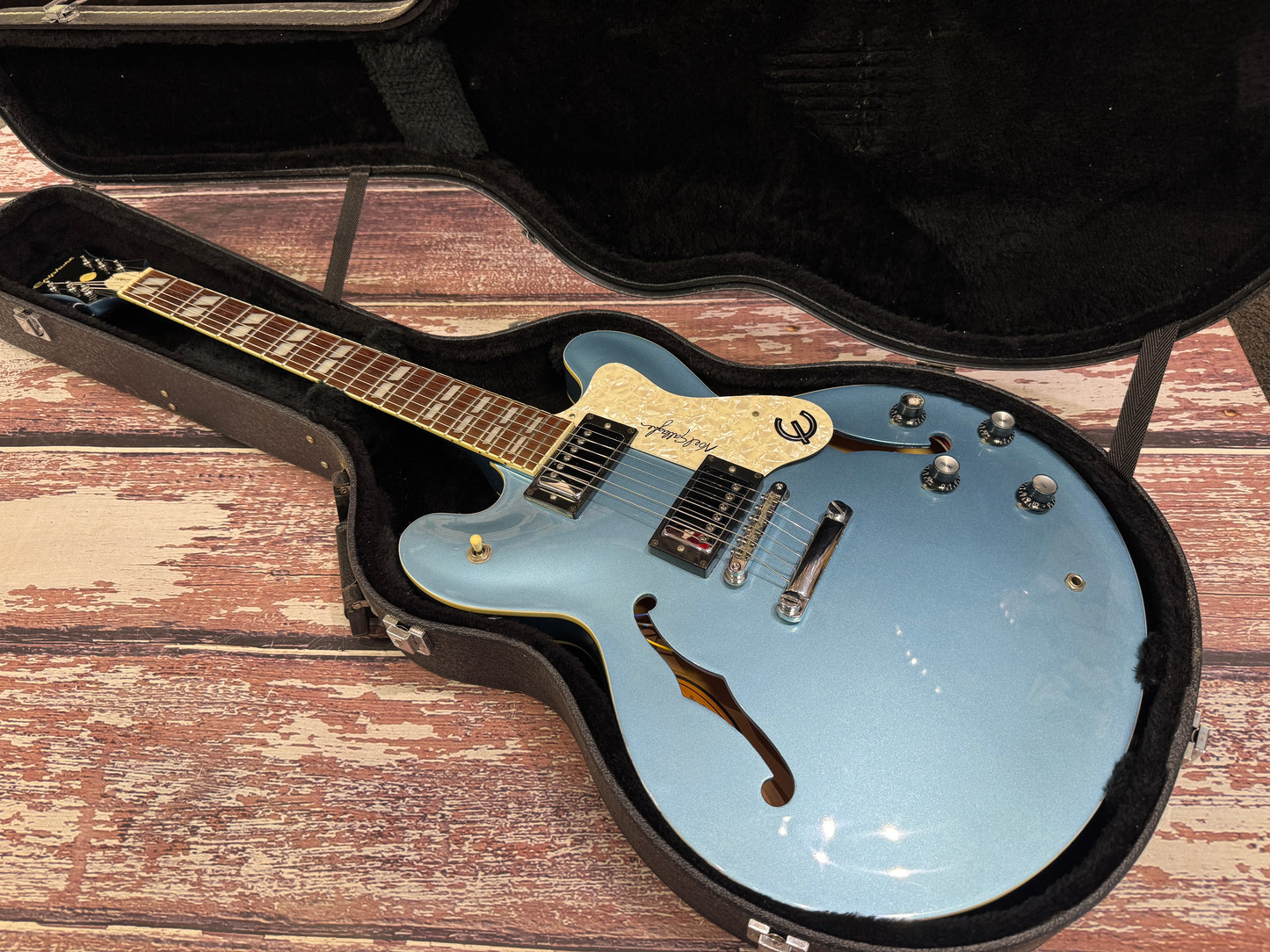 Epiphone Supernova Noel Gallagher Signature - Metallic Light Blue